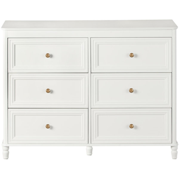 Little Seeds Piper 6 Drawer Double Dresser & Reviews Wayfair